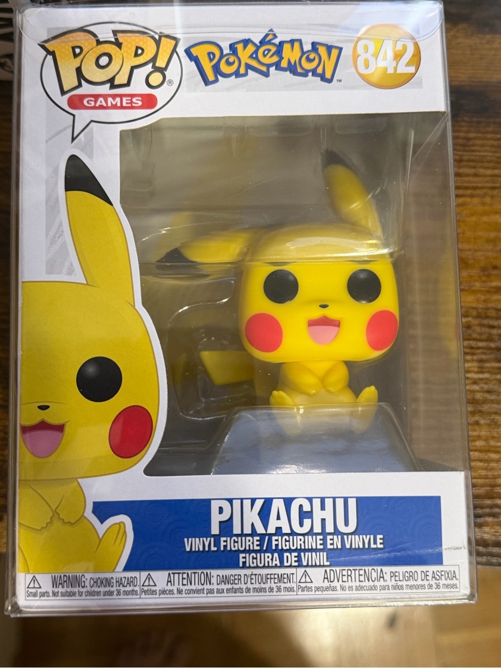 Funko POP! Pokemon PIKACHU #842 Pop Games